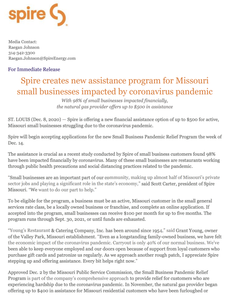 spire-creates-new-assistance-program-for-missouri-small-businesses